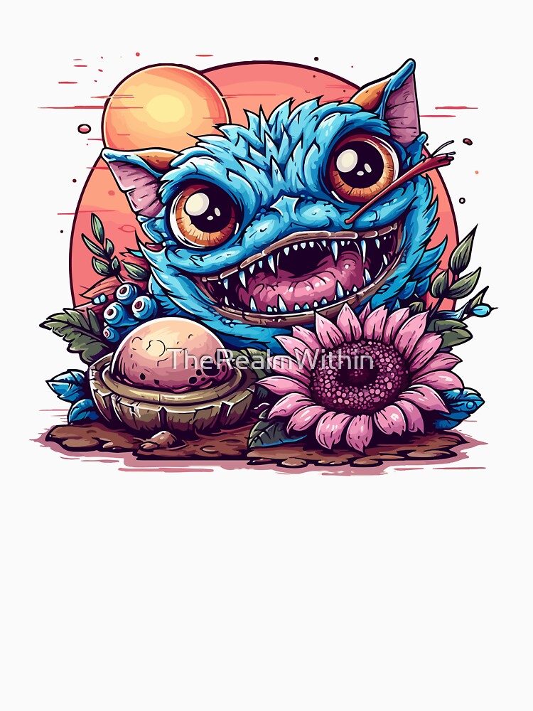 Little blue japanese dragon by TheRealmWithin T-Shirts, Hoodie, Sweatshirt | BlankRebels.com (Image 3)