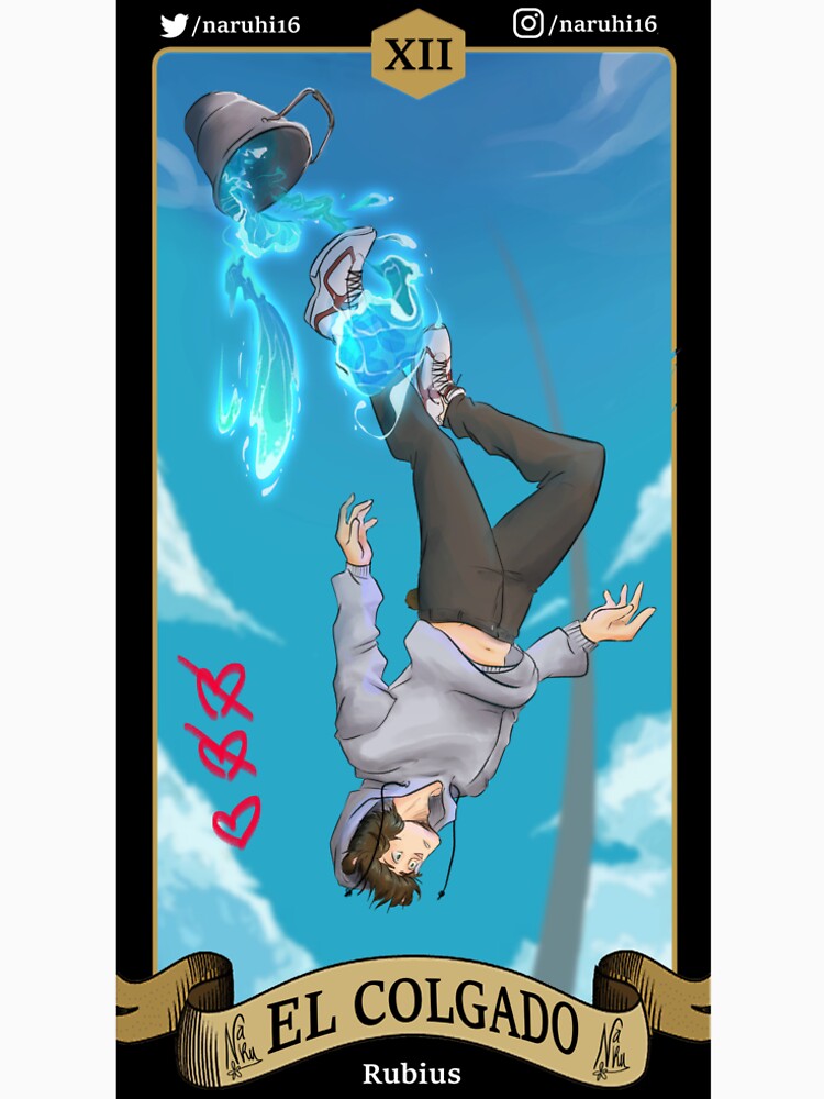 Tarot The Hanged Man by Naruhi16 T-Shirts, Hoodie, Sweatshirt | BlankRebels.com (Image 2)