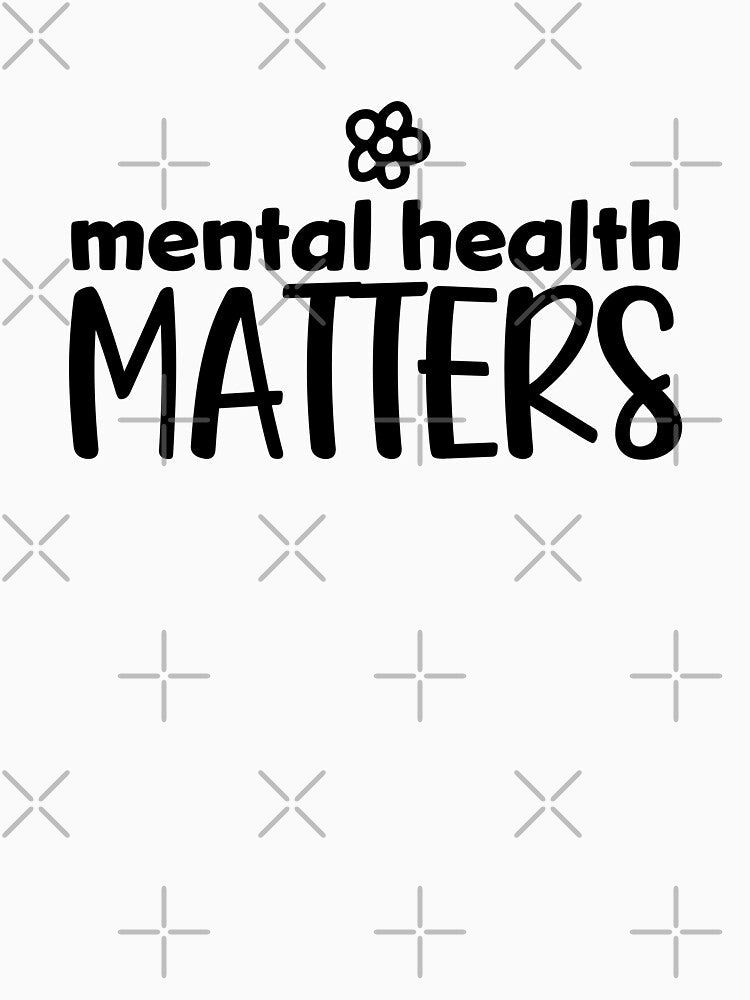 Mental Health Matters Floral by miraipa T-Shirts, Hoodie, Sweatshirt | BlankRebels.com (Image 3)
