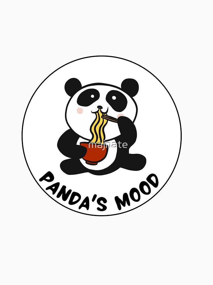 Lazy Panda's Mood: The Perfect Artwork for the Chill and Relaxed by majnate