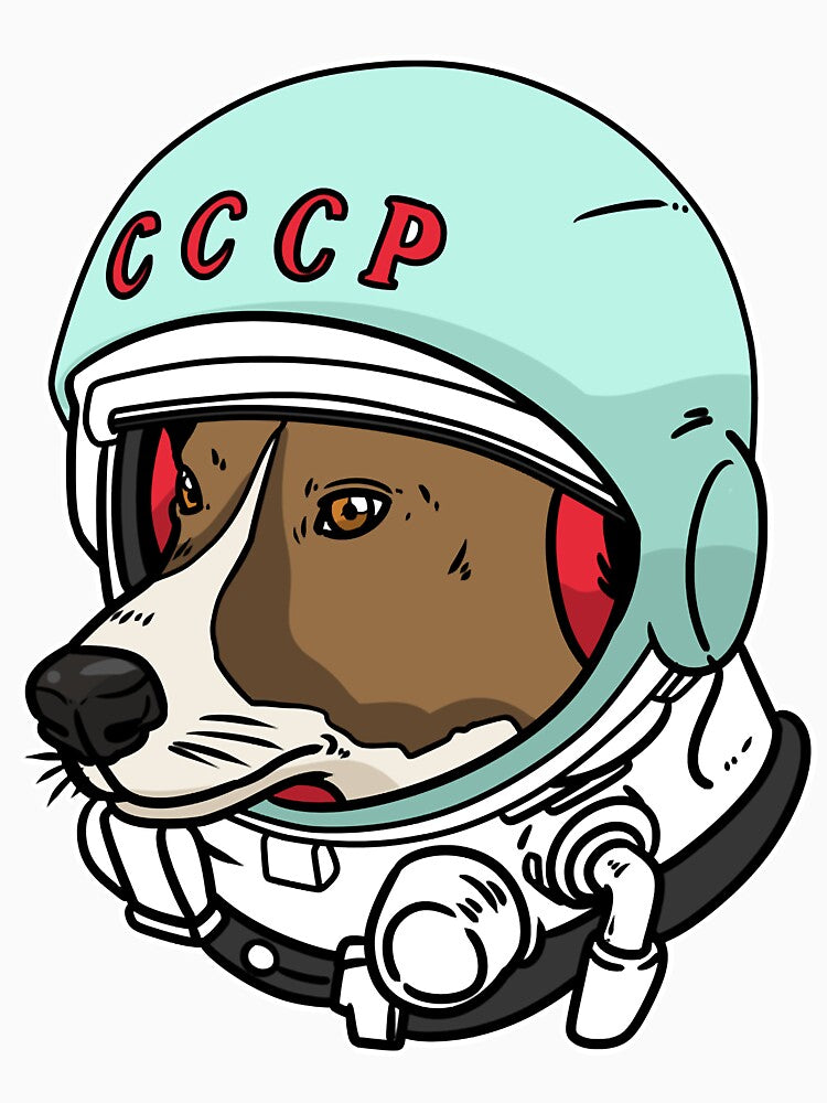 Wonderful Dog - First Animal In Space by skeierleber4327 T-Shirts, Hoodie, Sweatshirt | BlankRebels.com (Image 3)