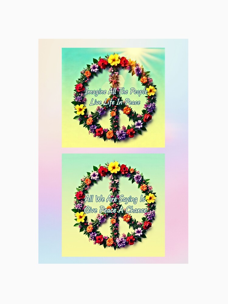 Love & Peace by livingyourway T-Shirts, Hoodie, Sweatshirt | BlankRebels.com (Image 2)