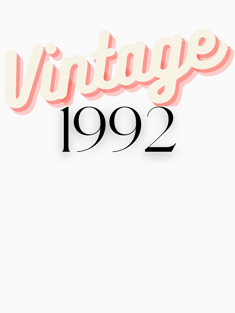 Vintage 1992 by erikallovato T-Shirts, Hoodie, Sweatshirt | BlankRebels.com (Image 3)