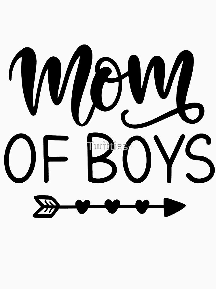 Mom of Boys Gift For Mother's Mommy by Twitties- T-Shirts, Hoodie, Sweatshirt | BlankRebels.com (Image 3)
