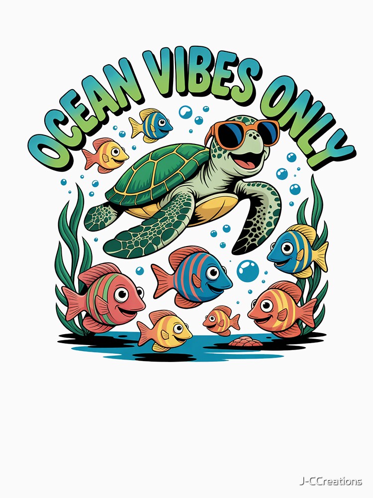 Ocean Vibes Only by J-CCreations T-Shirts, Hoodie, Sweatshirt | BlankRebels.com (Image 3)