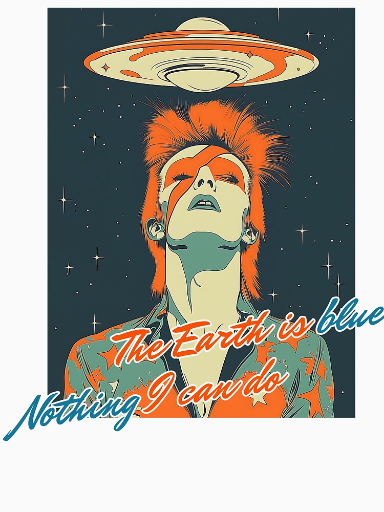 David Bowie Ziggy Stardust Music Galaxy Vintage Iconic 70s Art Starman Life on Mars Space Oddity by Perfect... (Image 3)