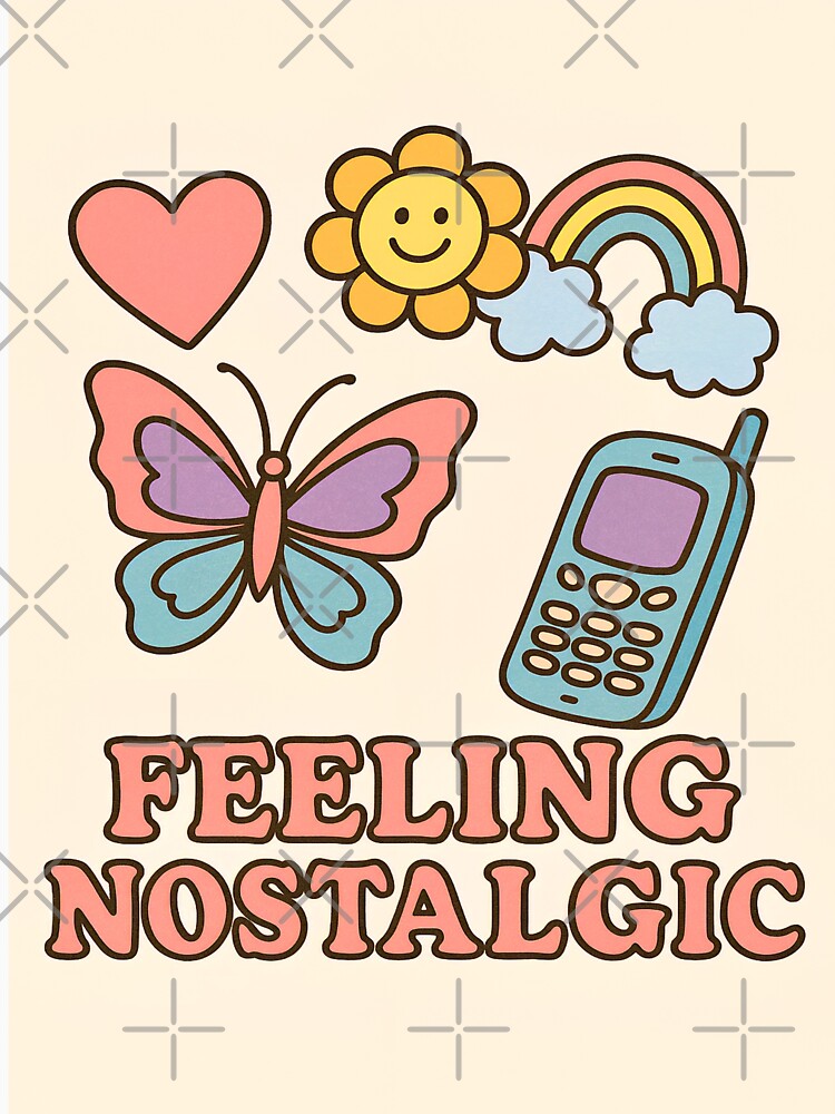 Feeling Nostalgic – Y2K Butterfly Flip Phone Aesthetic Tee by ReyDeLaCalle Hoodie, Sweatshirt | BlankRebels.com (Image 3)