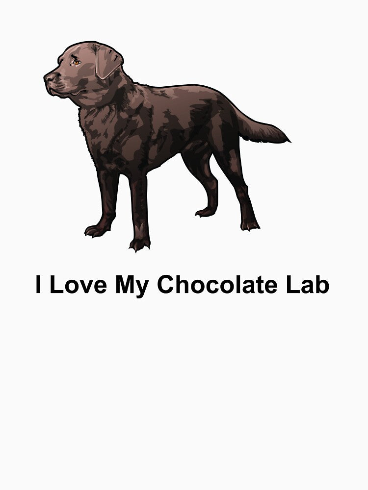 Chocolate Lab by SillyShirtsLOL T-Shirts, Hoodie, Sweatshirt | BlankRebels.com (Image 3)