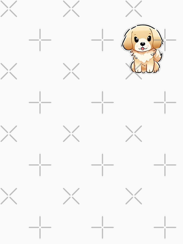 Chibi Golden Retriever Sticker T-Shirts, Hoodie, Sweatshirt