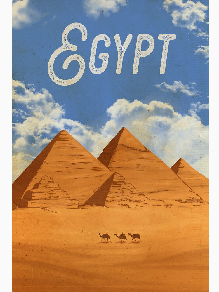Egypt Travel Art by lynxcollection T-Shirts, Hoodie, Sweatshirt | BlankRebels.com (Image 3)