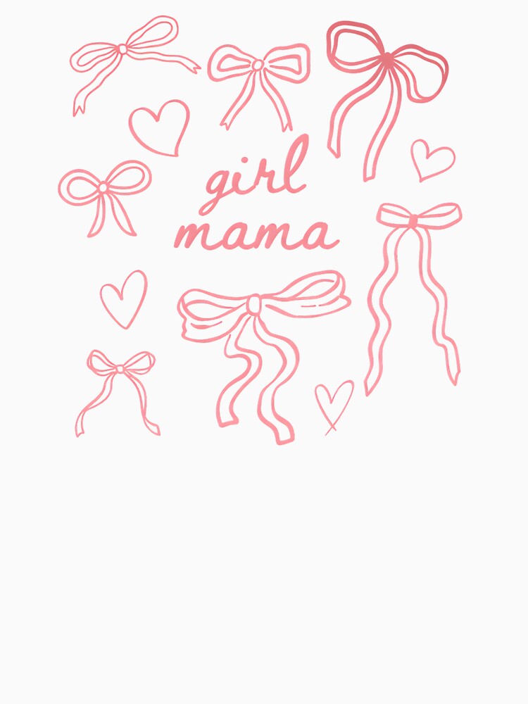 Coquette Girl Mama by raccoon2opossum T-Shirts, Hoodie, Sweatshirt | BlankRebels.com (Image 3)