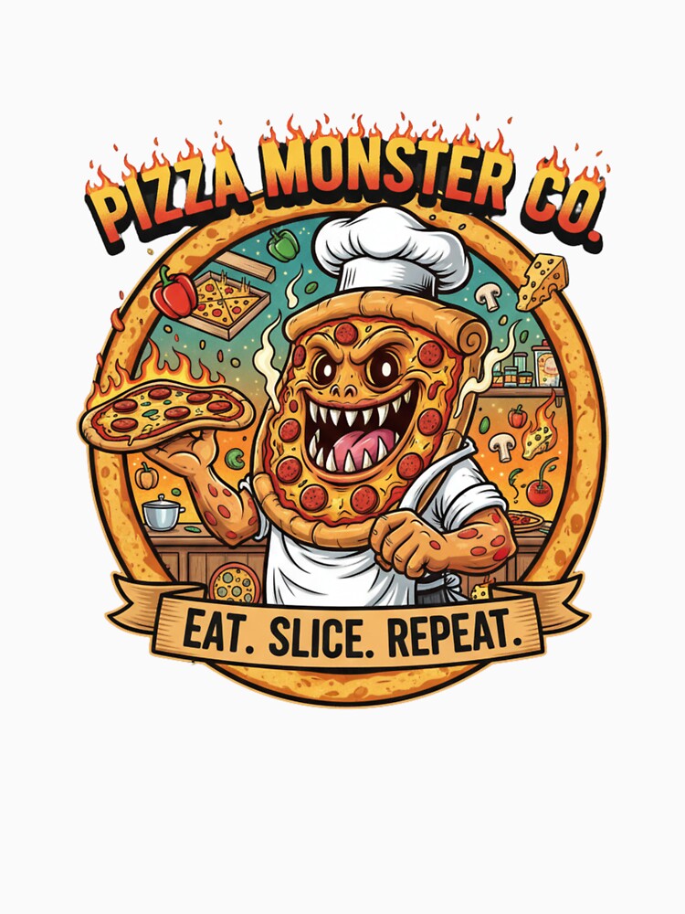Pizza Lover Aesthetic | Cute & Funny Pizza Illustration by Wear Sculpt T-Shirts, Hoodie, Sweatshirt (Image 3)