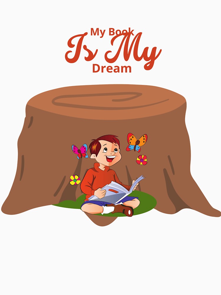 My Book Is My Dream T-shirt by Tiendadeamor