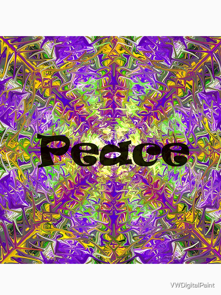 Peace tie dye by VWDigitalPaint T-Shirts, Hoodie, Sweatshirt | BlankRebels.com (Image 3)
