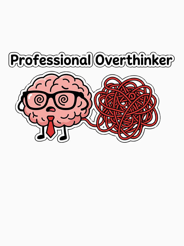 "Professional Overthinker" by D1dymos T-Shirts, Hoodie, Sweatshirt | BlankRebels.com (Image 3)