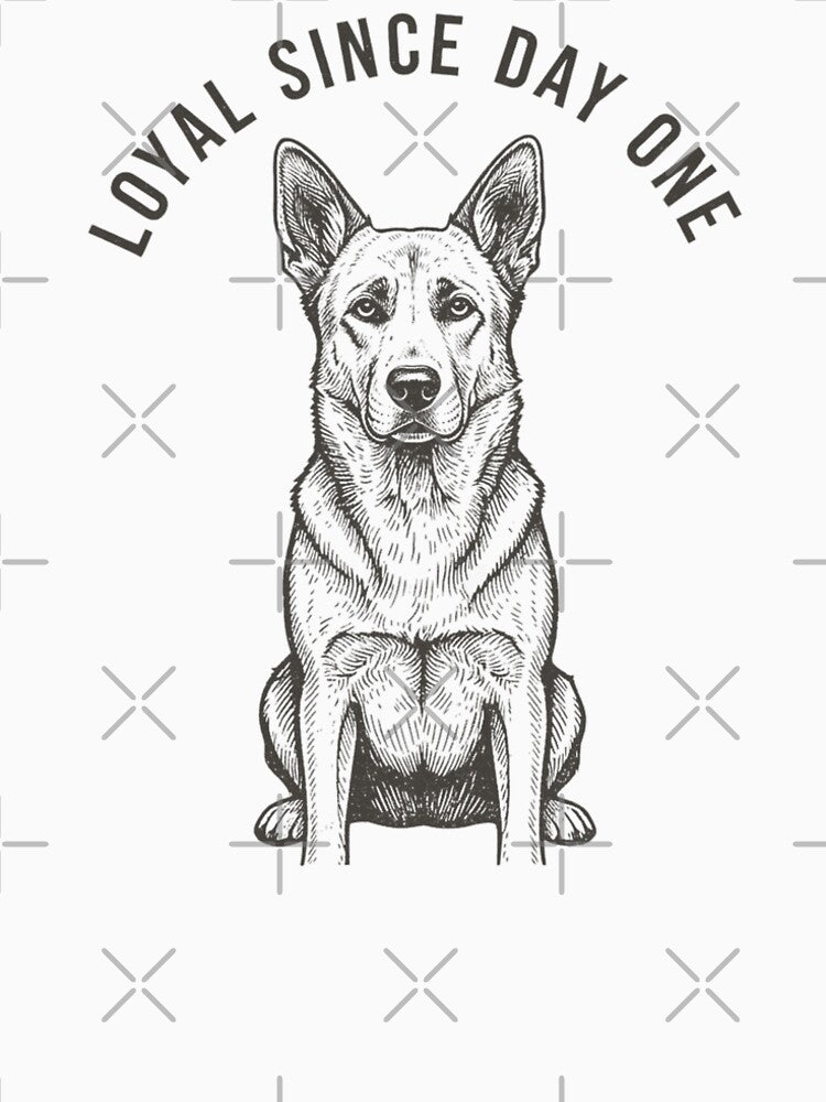 Loyal Since Day One Dog  Vintage Loyal Dog Tee by DIRTYSKETCHH Hoodie, Sweatshirt | BlankRebels.com (Image 2)