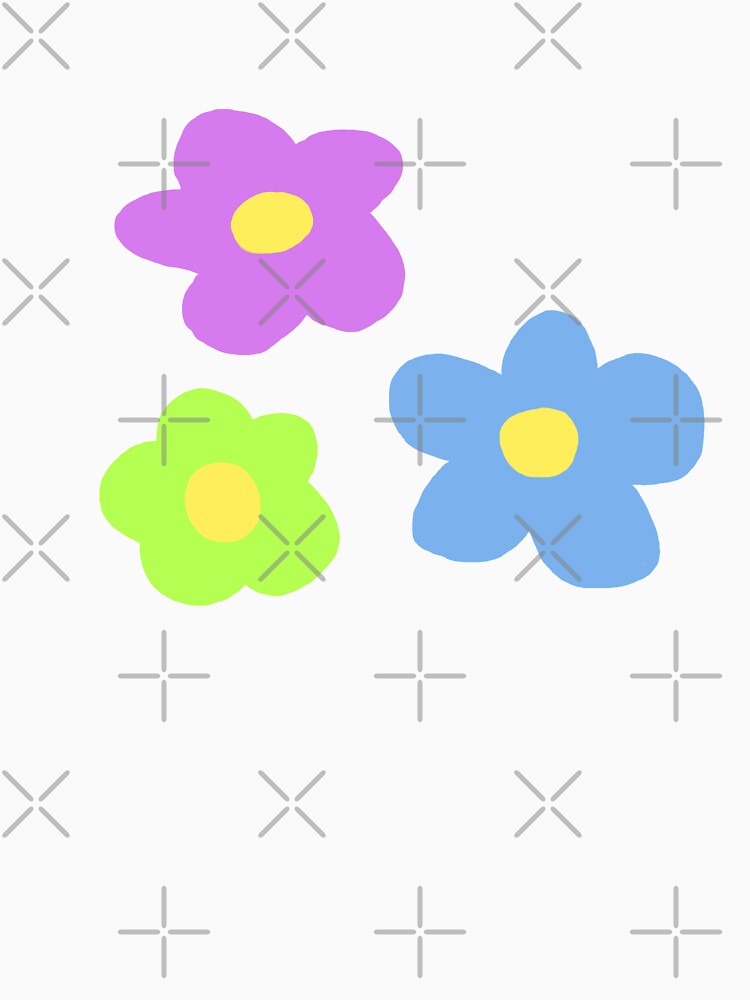 Y2K flowers by sophie-wolfhard T-Shirts, Hoodie, Sweatshirt | BlankRebels.com (Image 3)