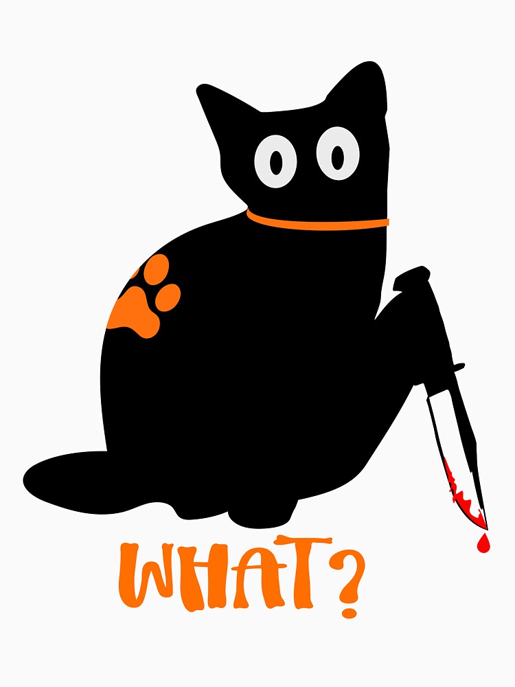 Happy Halloween/Black Cat Halloween by Maya75 T-Shirts, Hoodie, Sweatshirt | BlankRebels.com (Image 3)