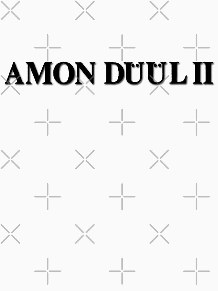 Amon Duul II Rock Band Germany - Black Version by SanelaJakovlje T-Shirts, Hoodie, Sweatshirt | BlankRebels.com (Image 3)