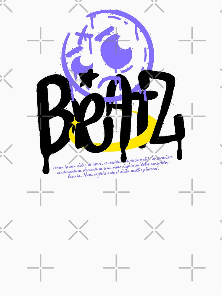 Blitz Moon Drip Aesthetic Hoodie | Vaporwave Streetwear Shirt | Cyberpunk Night Sky Graphic Tee by BOSSDOT... (Image 3)