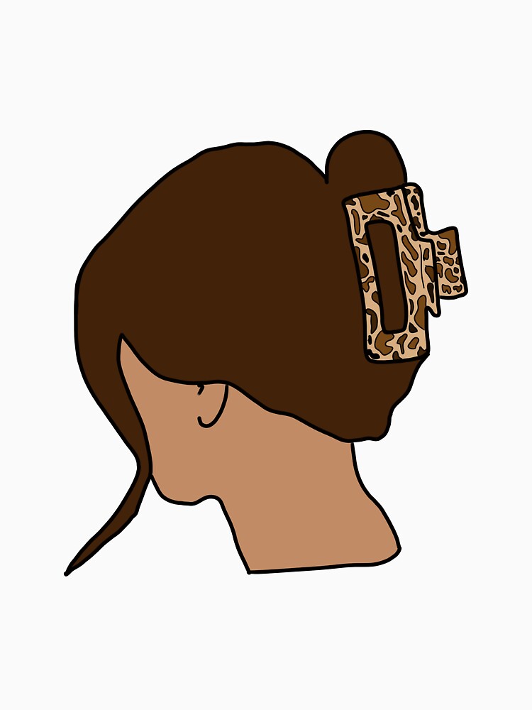 Hair claw clip trendy aesthetic by Niklauss T-Shirts, Hoodie, Sweatshirt | BlankRebels.com (Image 3)