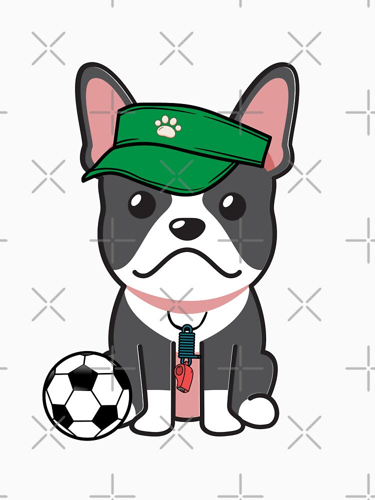 Soccer Player French Bulldog by Pet Station