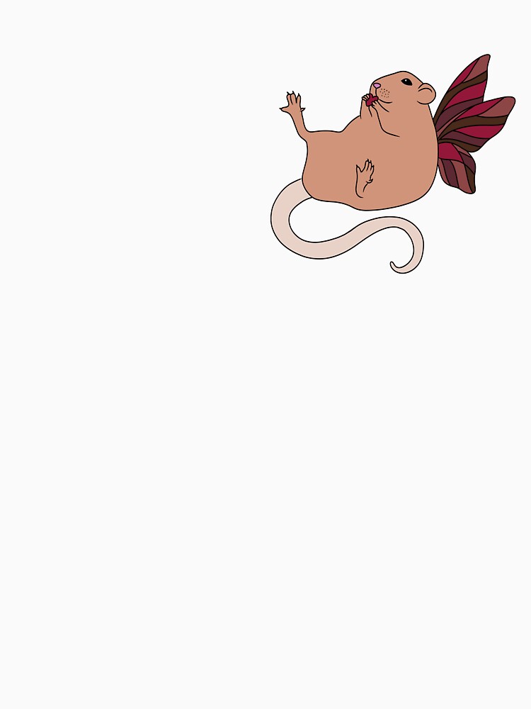 Fairy Rat – Kawaii Magical Rat with Wings by majownik T-Shirts, Hoodie, Sweatshirt | BlankRebels.com (Image 3)