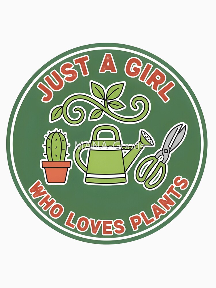 Just a Girl Who Loves Plants by MANA-Goods T-Shirts, Hoodie, Sweatshirt | BlankRebels.com (Image 3)