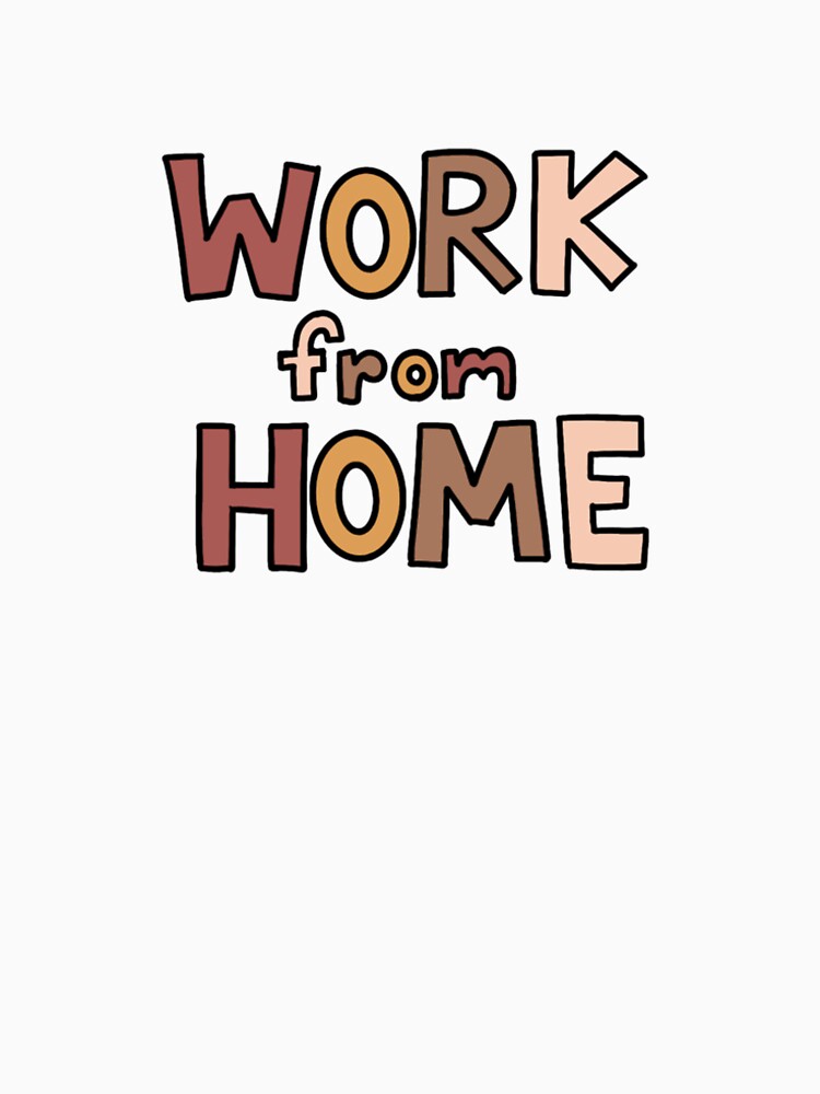 work from home by digitalByMast T-Shirts, Hoodie, Sweatshirt | BlankRebels.com (Image 2)