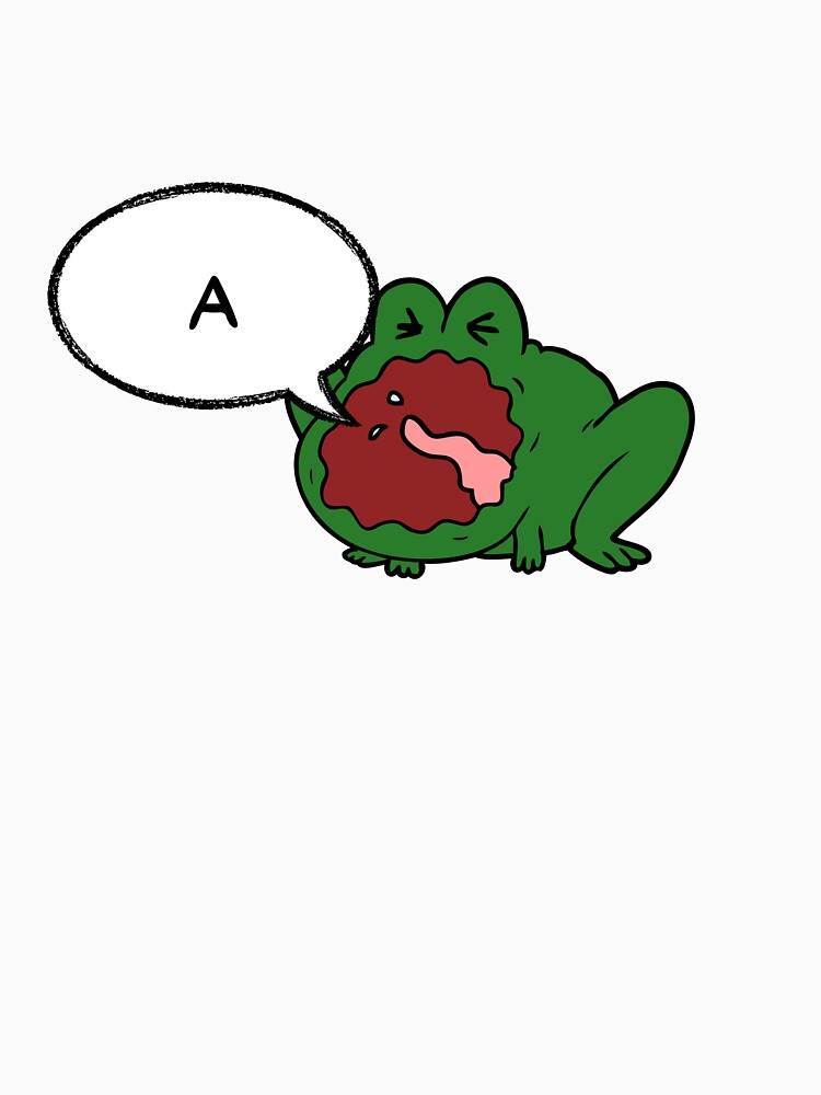 Screaming froggy, angry funny screaming frog. by T-Look T-Shirts, Hoodie, Sweatshirt | BlankRebels.com (Image 3)
