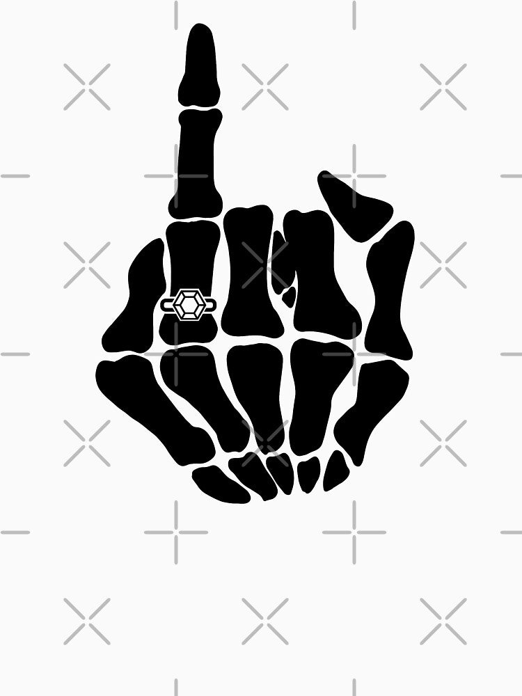 Skeleton Bride With Diamond Ring by ARY9 T-Shirts, Hoodie, Sweatshirt | BlankRebels.com (Image 3)