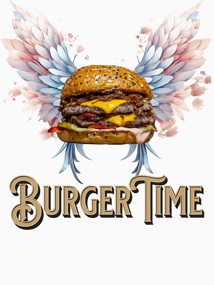 Flaying Burger time by dudart-shop T-Shirts, Hoodie, Sweatshirt | BlankRebels.com (Image 3)