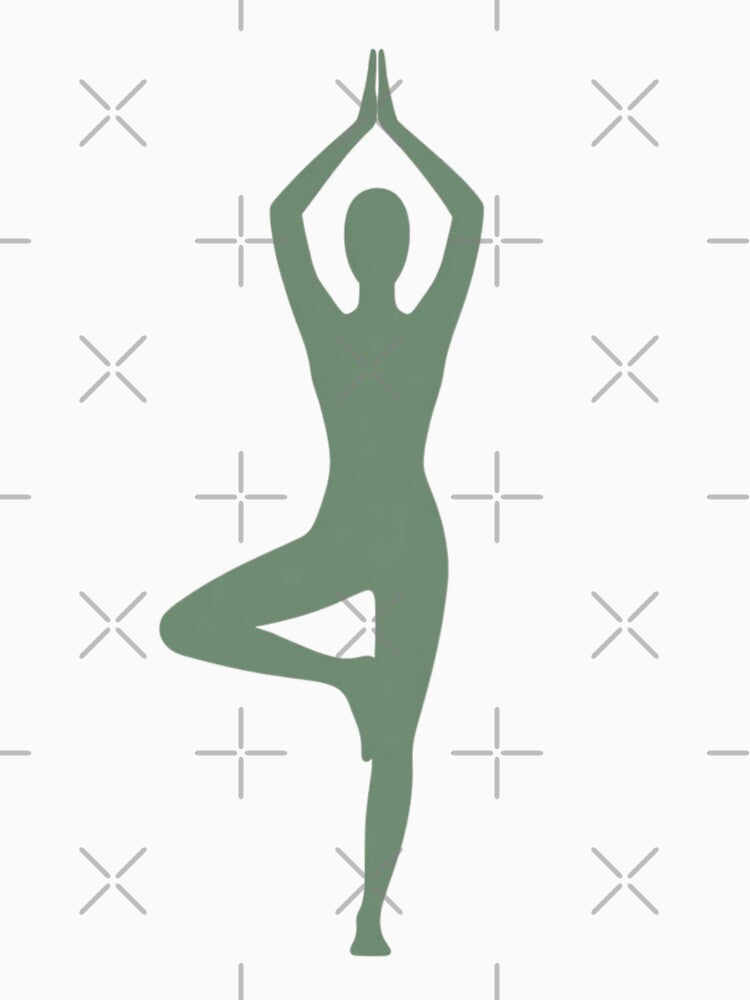 Minimal Yoga Balance Illustration by Amevvoo