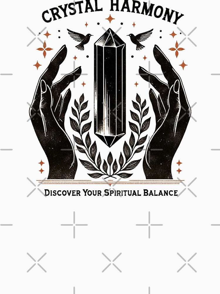 Crystal Harmony: Discover Your Spiritual Balance by CoussaZau T-Shirts, Hoodie, Sweatshirt | BlankRebels.com (Image 3)