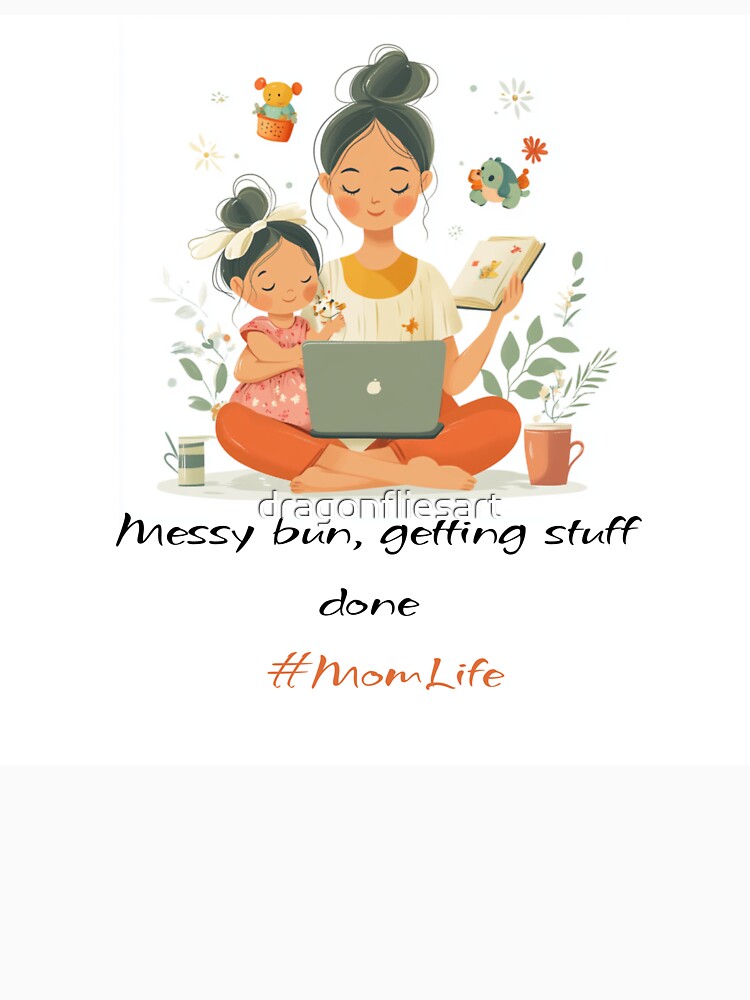 Mom Life by dragonfliesart T-Shirts, Hoodie, Sweatshirt | BlankRebels.com (Image 2)
