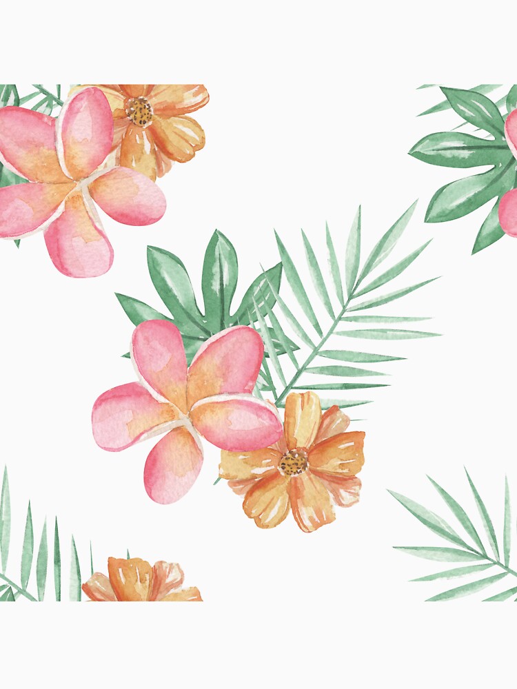 Tropical Florals by elleinadesigns T-Shirts, Hoodie, Sweatshirt | BlankRebels.com (Image 3)