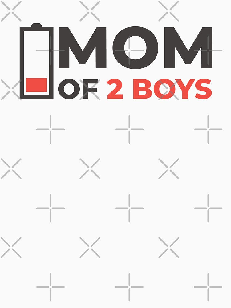 Low Batery Mom of 2 Boys by TamGustam T-Shirts, Hoodie, Sweatshirt | BlankRebels.com (Image 3)