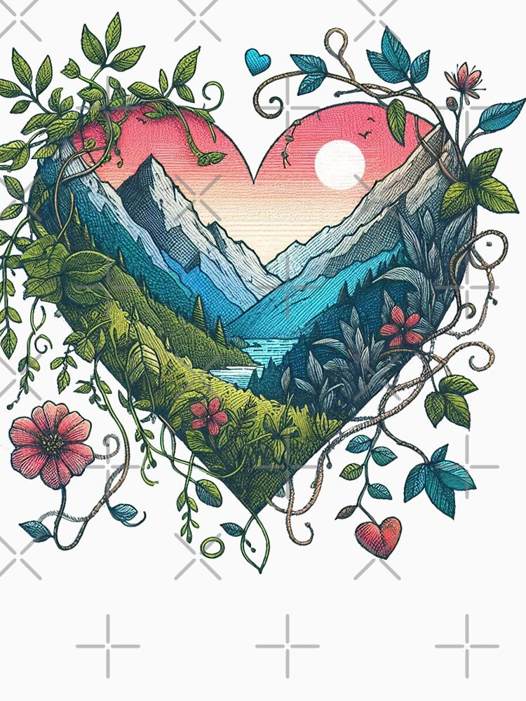 Mountain Heart by VisualHut