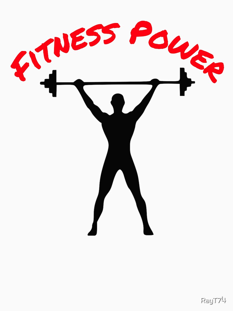 Fitness Power T-Shirt by The best online style shop Hoodie, Sweatshirt | BlankRebels.com (Image 3)