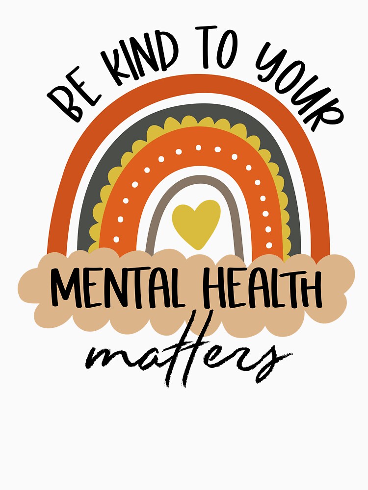 Be Kind To Your Mind Mental Health Matters Boho Rainbow Women Gift by JairoPowell T-Shirts, Hoodie, Sweatshirt (Image 3)