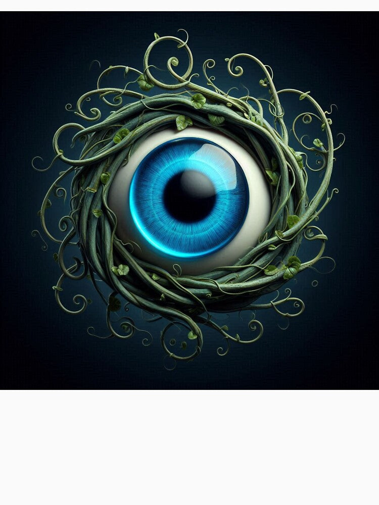 Sacred Growth – Evil Eye in Botanical Form by ashokreddy343 T-Shirts, Hoodie, Sweatshirt | BlankRebels.com (Image 3)