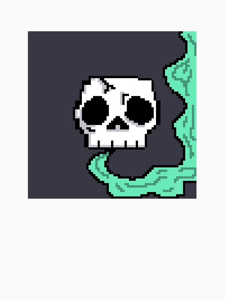 Pixel art skull by t-pixel
