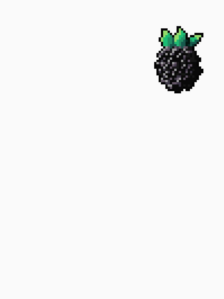 Pixel Blackberry - pixel food art by LittleFoodShop T-Shirts, Hoodie, Sweatshirt | BlankRebels.com (Image 3)