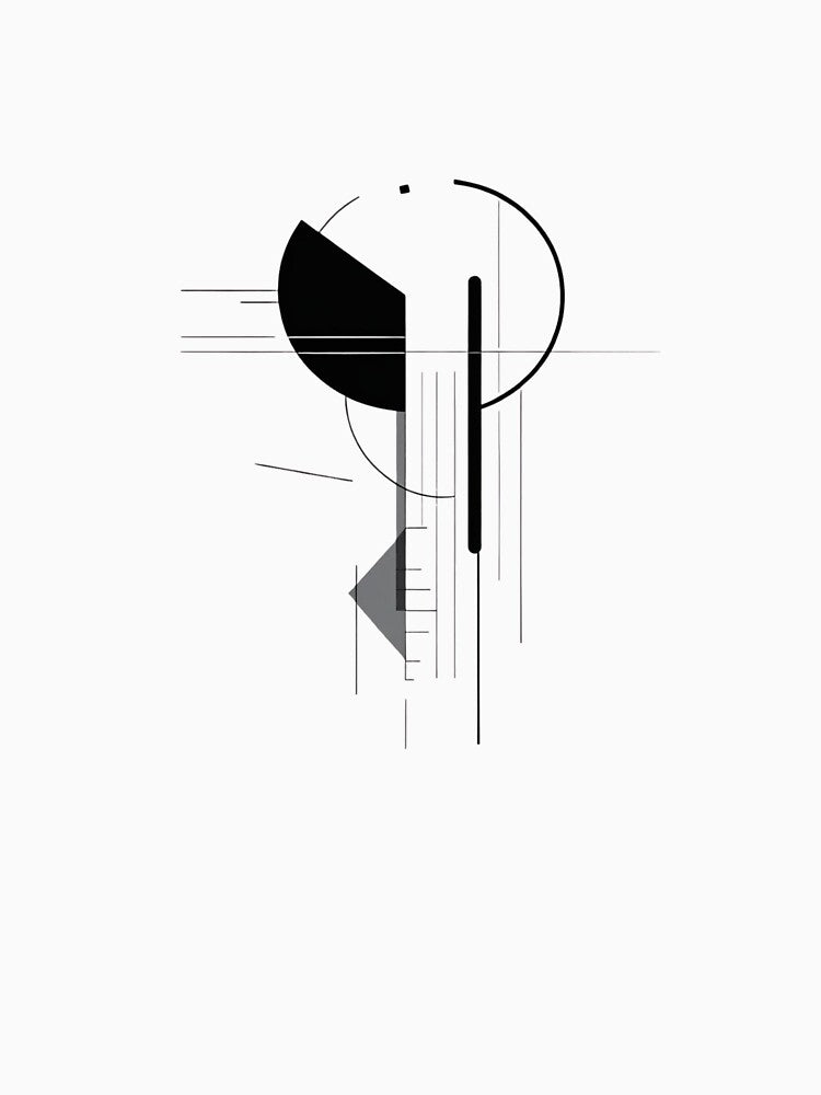 Black & White Abstract by garts T-Shirts, Hoodie, Sweatshirt | BlankRebels.com (Image 3)