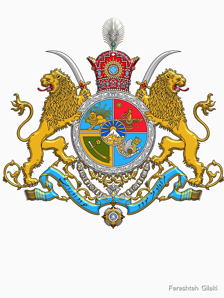 Iranian Imperial Coat Arms Iran Pahlavi Dynasty Imperial Coat Arms Iran Pahlavi Dynasty T-Shirts, Hoodie, Sweatshirt