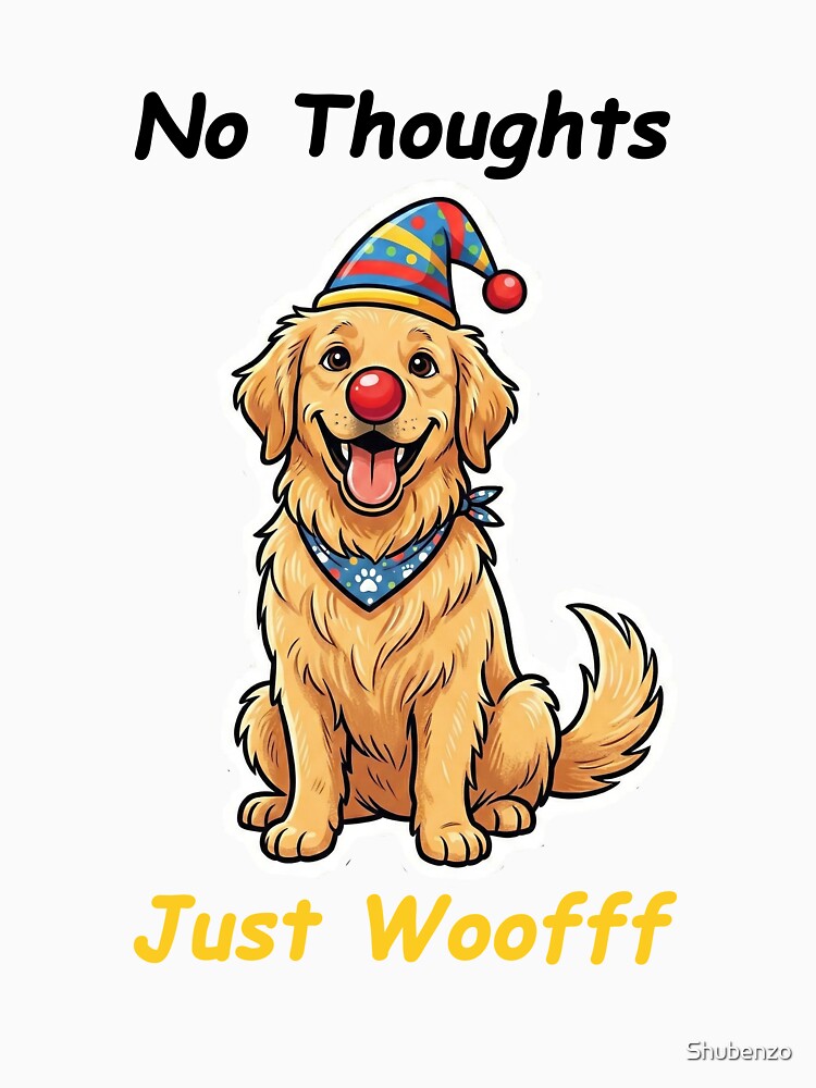 Funny Dog Energy – Happy Golden Retriever by Shubenzo T-Shirts, Hoodie, Sweatshirt | BlankRebels.com (Image 3)