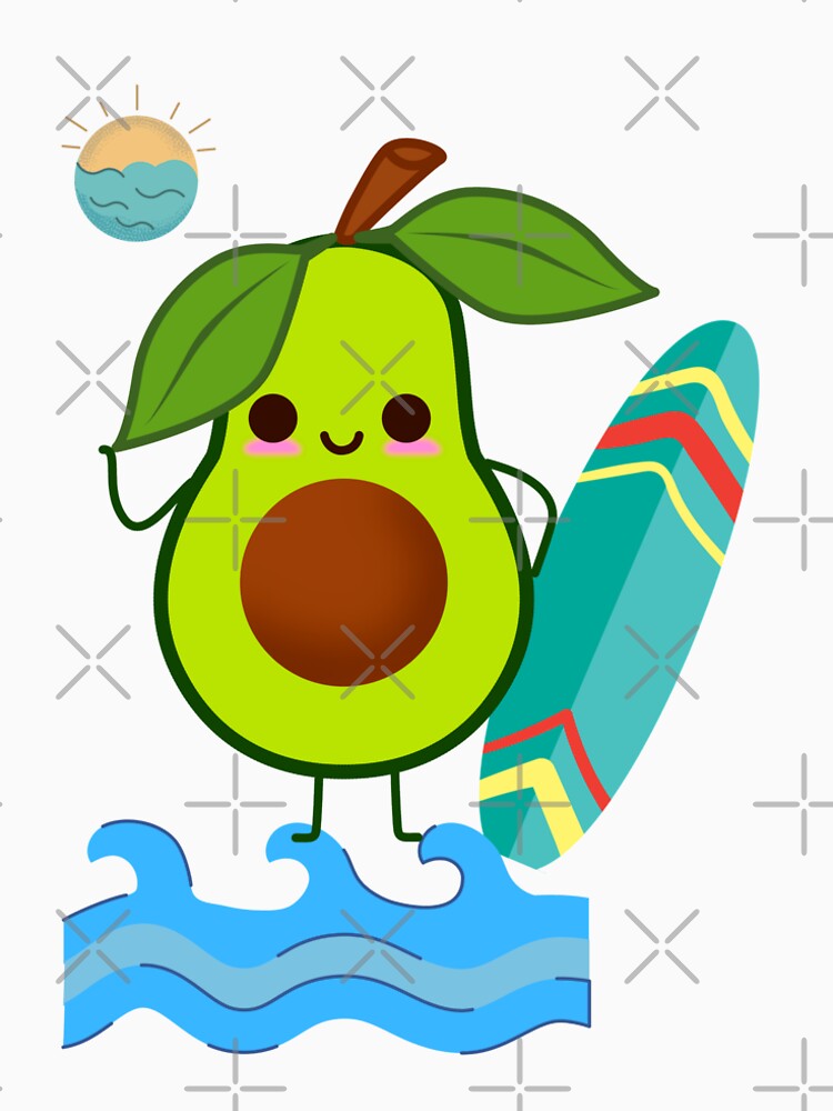 Funny Avocado Surfing T-Shirts, Hoodie, Sweatshirt