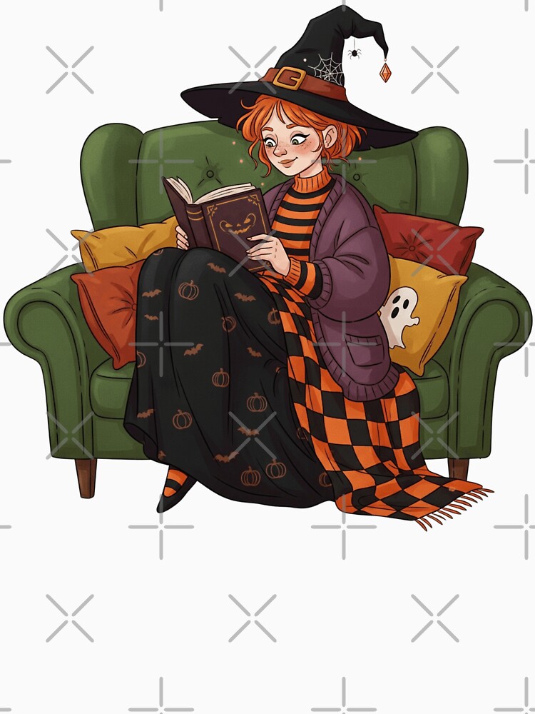 Funny Book Illustration - Humorous Reading Aesthetic & Book Lover Gift by Tw1nsAIArt T-Shirts, Hoodie, Sweatshirt (Image 3)