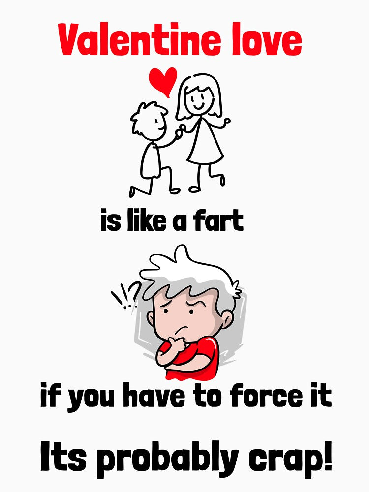 Funny Valentine Fart Joke by TrilbyTeeShop T-Shirts, Hoodie, Sweatshirt | BlankRebels.com (Image 3)