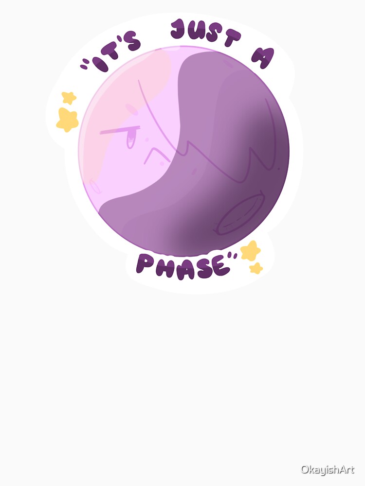 It's Just a Phase - Emo Moon by OkayishArt T-Shirts, Hoodie, Sweatshirt | BlankRebels.com (Image 3)